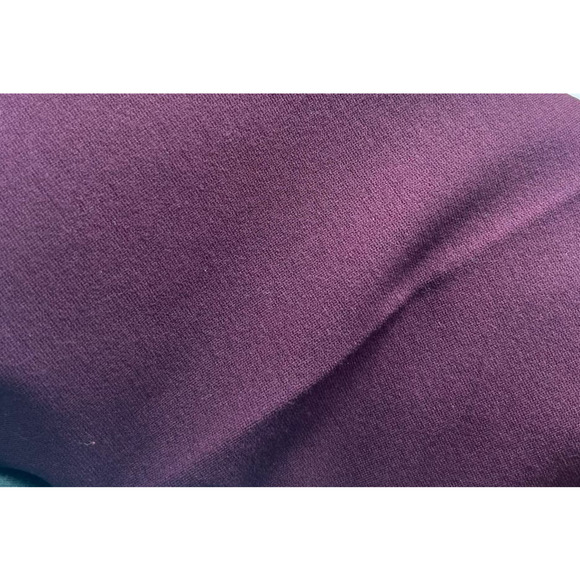 T by Talbots Straight Leg Leggings, Maroon, size 2XP, Elastic Waste, Zip Pockets - Picture 10 of 10